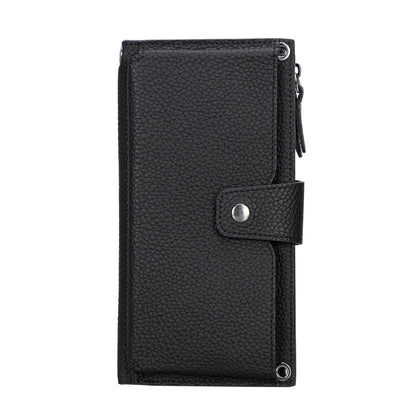 kaycee leather women's cell phone wallet with strap - toronata - 