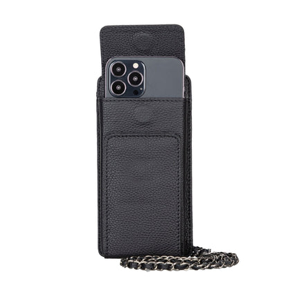 lovell crossbody leather phone wallet - toronata - 