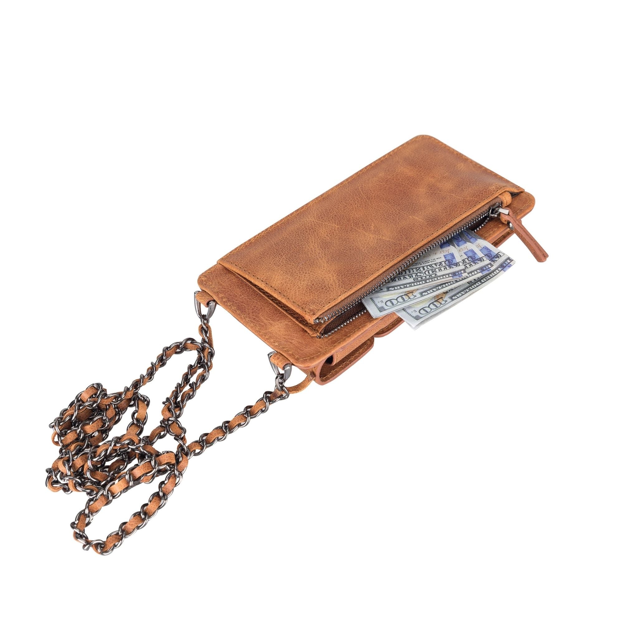 Lovell Crossbody Leather Phone Wallet