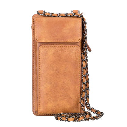 lovell crossbody leather phone wallet - toronata - 