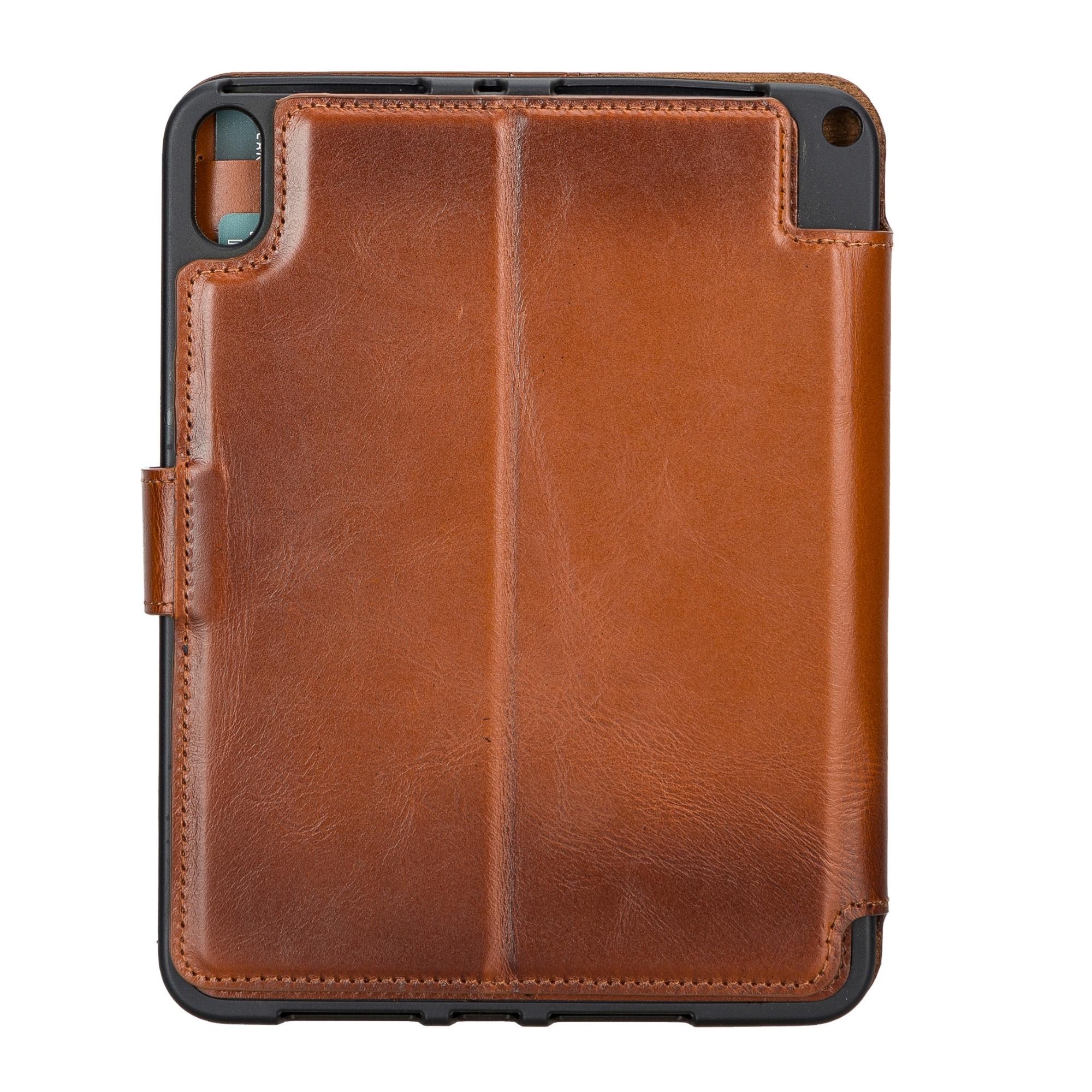 Manhattan Leather Wallet Case for iPad Mini 7.9-inch - Tan - 5th Generation - TORONATA