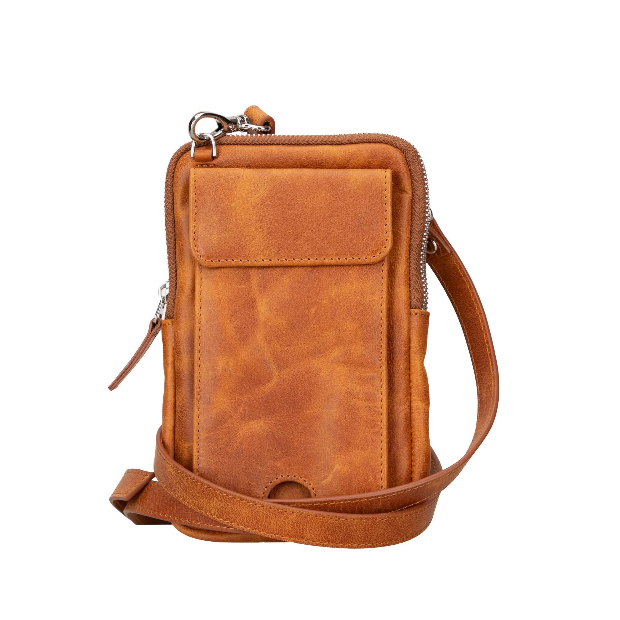 Crossbody phone bag leather online