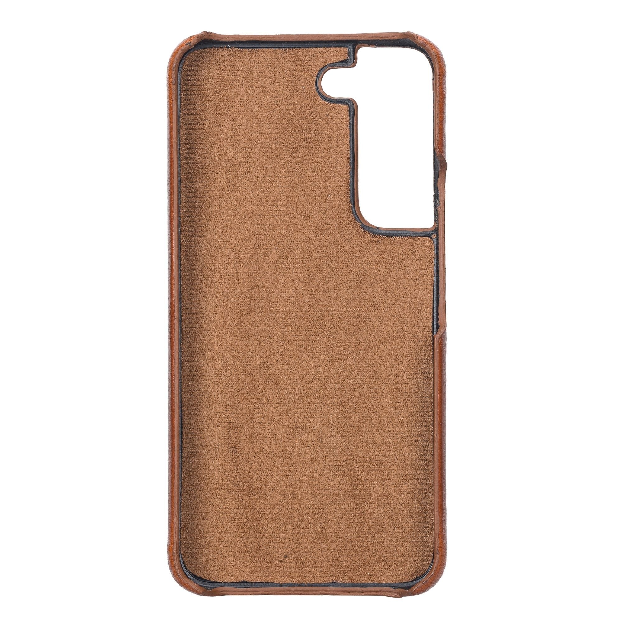 Pine Snap-on Leather Case for Samsung Galaxy S22 Series - Galaxy S22 Plus - Tan - TORONATA