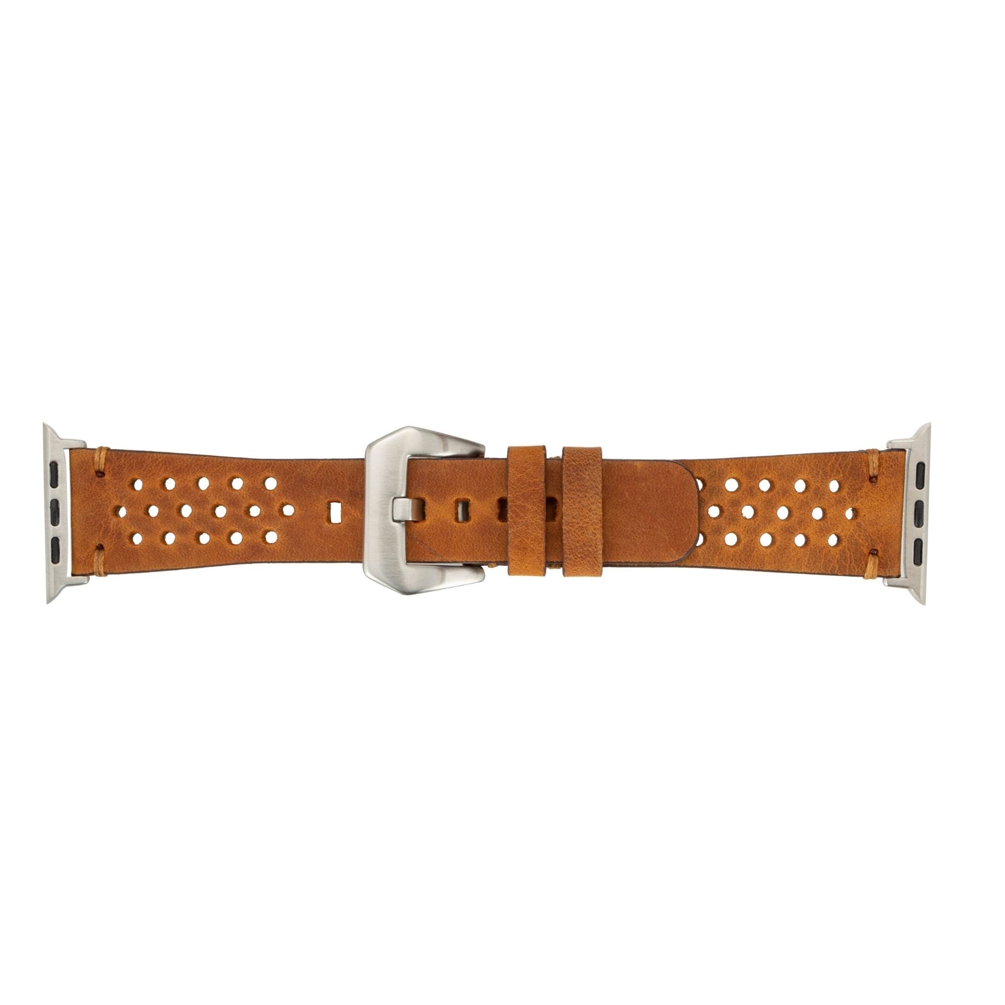TORONATA Teton Leather Bands for Apple Watch 9 Ultra 2 and SE